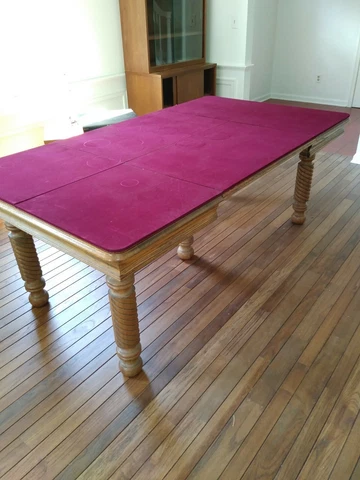 Antique Victorian era dining table Cover