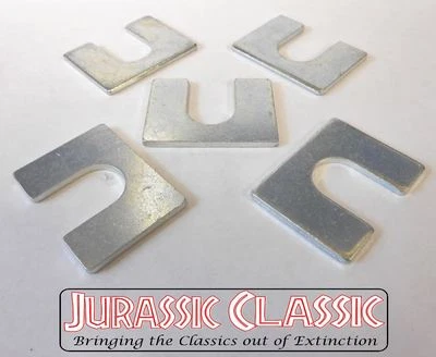 Ajustadores de alinhamento de braço de controle calços quadrados 5pk 46-85 GM 1/8" Body Fender  - Imagem 1 de 4