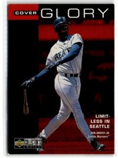 1998 Collector's Choice Cover Glory 5x7 Ken Griffey Jr. Seattle Mariners #10