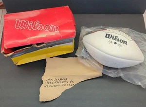 1991 Washington Redskins Team Signed Football Super Bowl 26 XXVI ~ 39 +/- Sigs - Bild 1 von 14