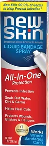 NEW-SKIN Liquid Bandage Spray for Cuts and Minor Scrapes, 1 Ounce, Free Shipping - Picture 1 of 16