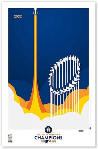 Houston Astros 2022 World Series Champions Poster Full Size #6 Cover
