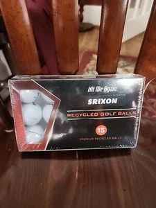 Paquete de 15 pelotas de golf Srixon premium recicladas selladas envío GRATIS el mismo día - Imagen 1 de 4