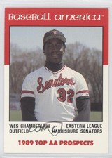 1989 Baseball America Top AA Prospects Wes Chamberlain #AA-1