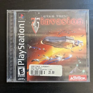 Star Trek: Invasion PlayStation 1 PS1 CIB Probado Funciona con Tarjeta de Registro - Imagen 1 de 6