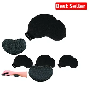 ComfortBead Mini Black Wrist Rest Set of 4 - Prevent Carpal Tunnel Pain - Picture 1 of 7