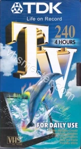 TDK (Life on Record) TV E-240 VHS Videocassette Neu & OVP - Bild 1 von 1