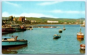 Postcard Isle of Man Port St Mary Harbour - Picture 1 of 2