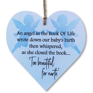 CARISPIBET An Angel in The Book of Life Bereavement decorative ornaments - Picture 1 of 6