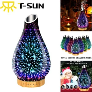 Aroma Diffuser Mit Feuerwerk Effekt Luftbefeuchter Diffusor Für ätherische Öle - Bild 1 von 10