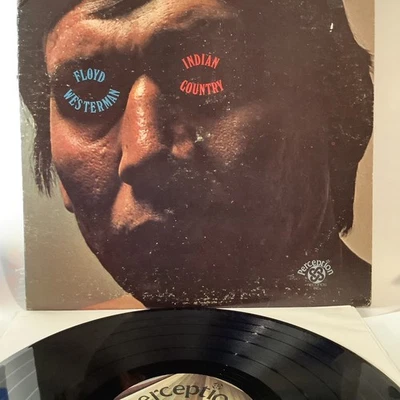 Floyd Westerman - indian country 1970 US Promo Perception LP Vinyl NM Cover VG+ - Bild 1 von 4