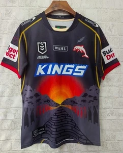 2025 DOLPHINS NRL ANZAC JERSEY - 5XL (BRAND NEW) - Picture 1 of 5