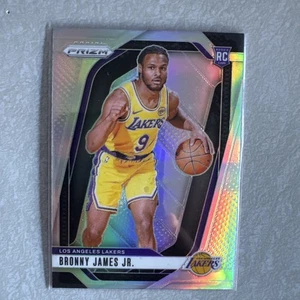 Panini Prizm Bronny James Jr. de la NBA de 2024-25 Rookie SilVER #243 RC Lakers - Imagen 1 de 2