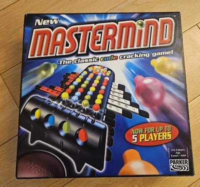MASTERMIND The Classic Code Cracking Game By Parker 2004 - for 2 to 5 players - Image 1 of 4