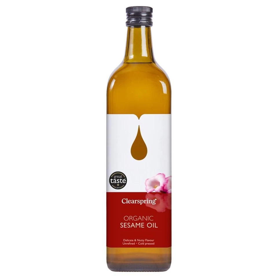Clearspring Organic Sesame Oil 1000ml - Image 1 of 1