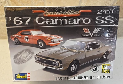 Revell '67 Camaro SS 2 'n 1 Special Edition 1/25 scale #4936 !!Factory Sealed!! - Image 1 of 4