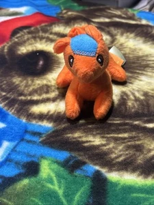 B You Plush Stuffed Animal Orange Cat Toy Mini 4" Maison Battat 2022 - Picture 1 of 9