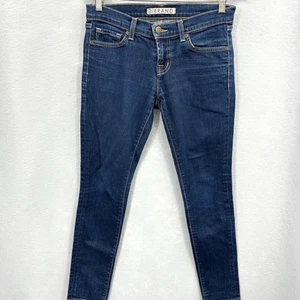 J Brand Jeans Damen 26 Low Rise Pencil Leg Stretch Mid Rise Skinny Denim y2k - Bild 1 von 12