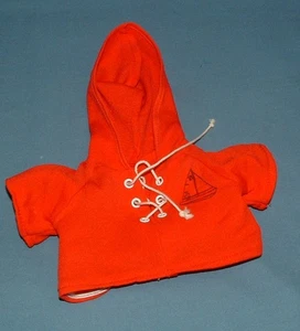SNOOPY HOODED SHIRT FOR 12" PLUSH TOY FIGURE - 1980'S - USED - Picture 1 of 2