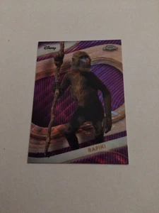 2025 Topps Chrome Disney Rafiki #196 Purple Wave Refractor /75  - Bild 1 von 2