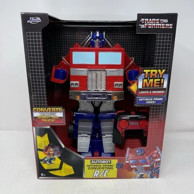 Transformers Optimus Prime Convertidor Radio RC Vehículo de Control de 12 pulgadas - ¡NUEVO! Foto 1 de 4