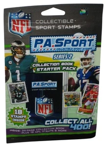 NFL P.A. Sport Stamps Series 2 Collection Book Starter Pack - Picture 1 of 3