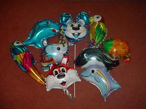 10 x Sea-Life Mini Foil Balloons MINI13 - Picture 1 of 1