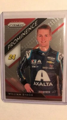 2019-20 Panini Silver Prizm Nascar Prominence of William Byron #66.NEW. - Image 1 of 3