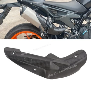 Exhaust Heat Shields Carbon Fiber Modified For Duke 790 2018-2023 890 890R 20-23 - Picture 1 of 12