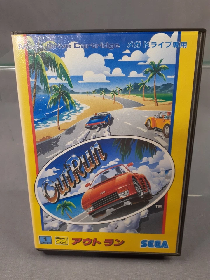 SEGA MEGADRIVE MEGA DRIVE MD OUTRUN NTSC-J Japanese version Boxed - Image 1 of 4