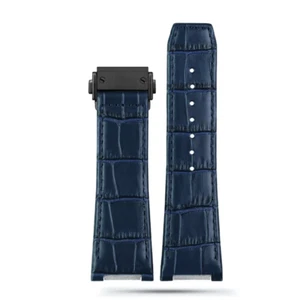 Leder Uhrenarmband passend für Ferragamo F-80 Slim Serie Faltschließe... - Picture 1 of 44