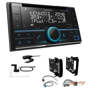 Kenwood 2-DIN Autoradio Bluetooth DAB+ für Chrysler 300C 2008-2010 schwarz - Bild 1 von 5