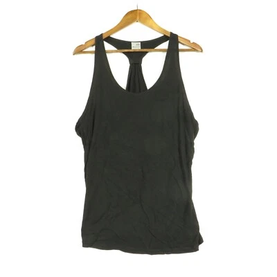 Camiseta sin mangas Champion para mujer mediana negra sin mangas cuello redondo espalda deportiva pulóver Foto 1 de 4