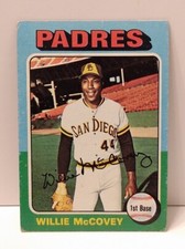 1975 Topps Mini Willie McCovey #450 San Diego Padres HOF VG-EX **free shipping**