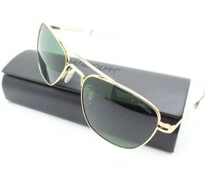 RANDOLPH ENGINEERING AVIATOR GOLD BAYONET AGX USA Sunglasses New Authentic - Picture 1 of 5