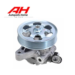 Power Steering Pump W/ Pulley For Acura RSX TSX Honda Accord CR-V Element 2.4L - Foto 1 di 12