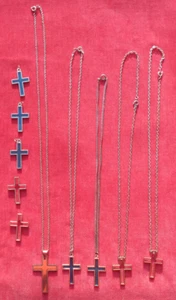 Lot de 10 Croix et Pendentif Religieux ! - Picture 1 of 3