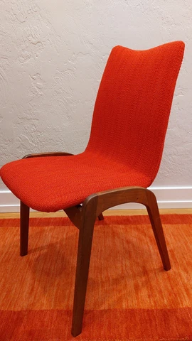 Chet Beardsley California Living Dipped Back Dining Chair Mid Century 1960s Cover
