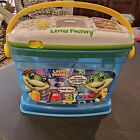 Leap Frog Letter Factory Talking Phonics Carry Along Bucket Complete Set ABC Toy