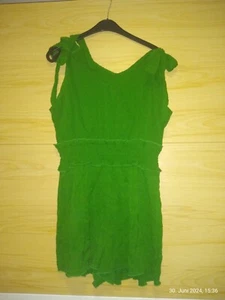 Kurzoverall zum Binden Crinkle Gr. 40/42 L Grün Neu - Bild 1 von 4
