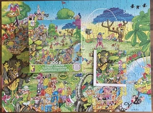 Preowned HTF Ceaco Jigsaw Puzzle - COMIC CAPERS - GOLF - 300 Pieces - Complete - Picture 1 of 2