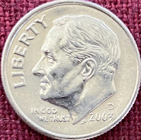 2003 D Roosevelt Dime Choice BU US Clad. Gorgeous Coin! Cover