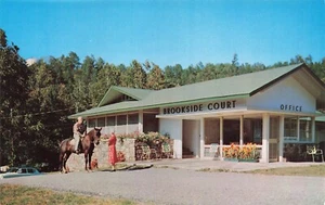 Brookside Court Roaring Fork Highway 73 Gatlinburg Tennessee unbestellte Postkarte - Bild 1 von 2