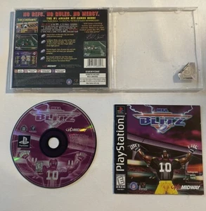 NFL Blitz 1998 Sony PlayStation 1 Midway Players Inc completo - Imagen 1 de 7