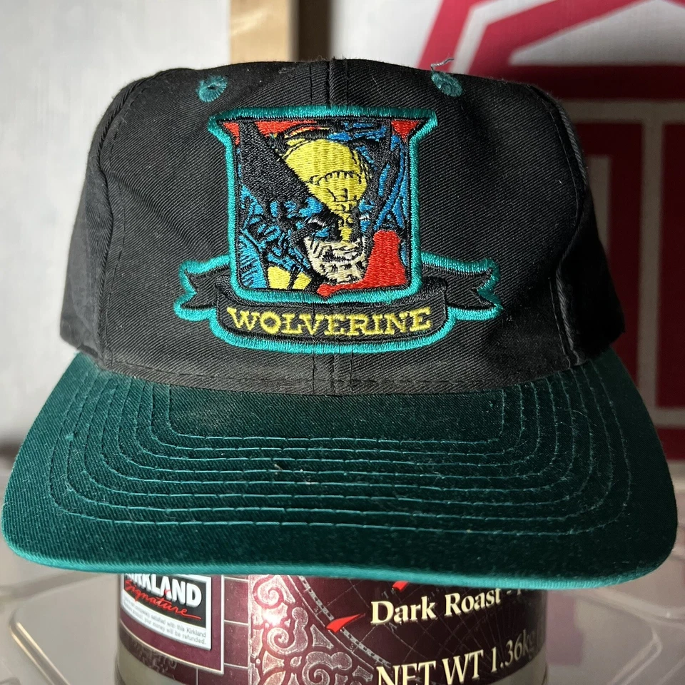 1993 Vintage Mutant Gear X Men Wolverine Marvel Snapback Hat One Size Fits All - Image 1 of 4