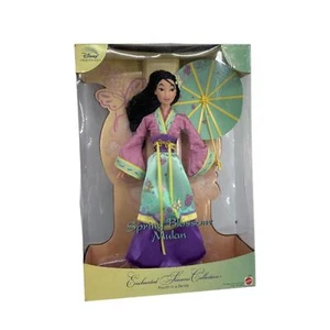 Disney Mattel Spring Blossom Mulan Barbie Doll Enchanted Seasons Collection - Picture 1 of 6