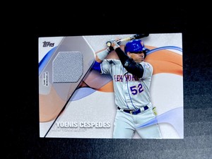 2017 Topps Major League Material Relic Yoenis Cespedes