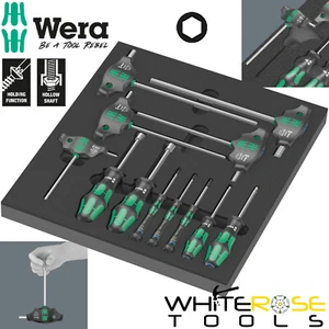 Wera Hex Screwdriver Set 1 EVA Foam Insert 9713 12pc Nut Driver Micro T-Handle - Picture 1 of 12