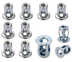 ✅ Hohlraumanker M4 M5 M6 M8 Stahl Blindnietmuttern Nietmuttern Blütenblat - Bild 1 von 11