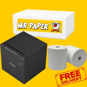 Epson TM-M30III Thermal Paper Rolls (Box of 20 Rolls) - Picture 1 of 3